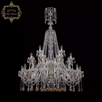 Подвесная хрустальная люстра 11.12 Art Classic 11.12.16+8+4.400.XL-156