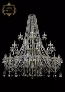 Подвесная хрустальная люстра 11.12 Art Classic 11.12.20+10+5.530.3d.Gd