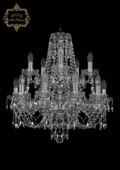 Подвесная хрустальная люстра 11.21 Art Classic 11.21.10+5.200.2d.Cr.Sp