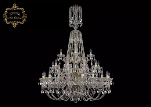 Подвесная хрустальная люстра 11.21 Art Classic 11.21.20+10+5.400.3d.XL