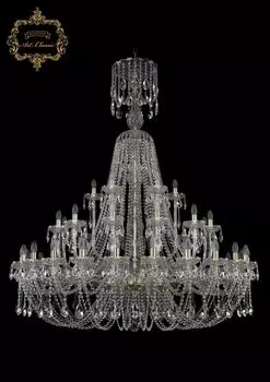 Подвесная хрустальная люстра 11.21 Art Classic 11.21.24+12+6.530.XL-17