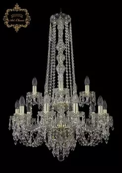 Подвесная хрустальная люстра 11.23 Art Classic 11.23.10+5.220.2d.h-96.