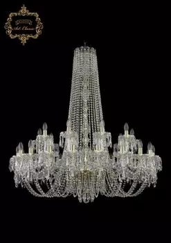 Подвесная хрустальная люстра 11.23 Art Classic 11.23.20+10.400.h-122.G
