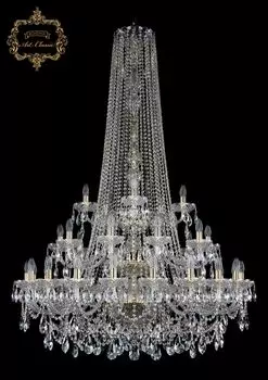 Подвесная хрустальная люстра 11.25 Art Classic 11.25.20+10+5.400.3d.h-