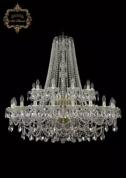 Подвесная хрустальная люстра 11.25 Art Classic 11.25.20+10.400.2d.Gd.S