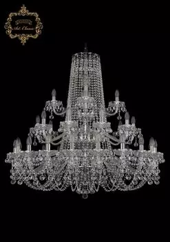 Подвесная хрустальная люстра 11.26 Art Classic 11.26.20+10+5.400.3d.Cr