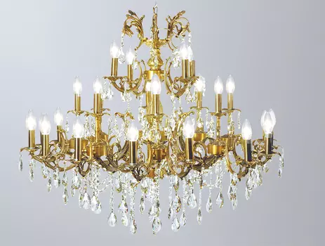 Люстра многоярусная 1200 1218/C bronze Newport