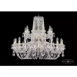 Подвесная хрустальная люстра 1402 Bohemia 1402/20+10/360/2d G
