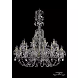 Подвесная хрустальная люстра 1402 Bohemia 1402/20+10/400/XL-130 G
