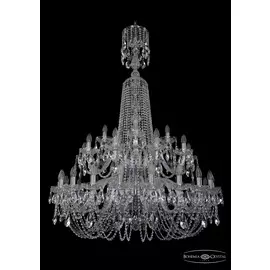 Подвесная хрустальная люстра 1402 Bohemia 1402/20+10+5/400/XL-160/2d N
