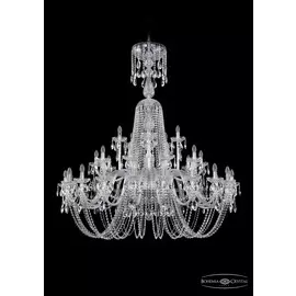 Подвесная хрустальная люстра 1402 Bohemia 1402/20+10+5/530/XL-165 Ni