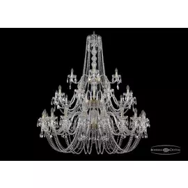 Подвесная хрустальная люстра 1402 Bohemia 1402/20+10+5/530/3d G