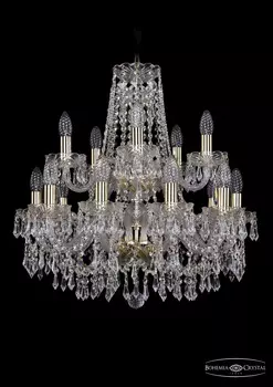 Подвесная хрустальная люстра 1403 Bohemia 1403/10+5/195/2d G