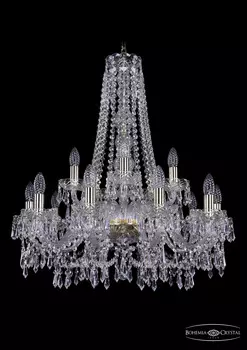 Подвесная хрустальная люстра 1403 Bohemia 1403/10+5/240/h-76 G