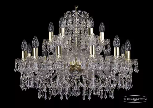 Подвесная хрустальная люстра 1403 Bohemia 1403/12+6/240 G