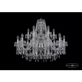 Подвесная хрустальная люстра 1403 Bohemia 1403/12+6/300/2d Ni