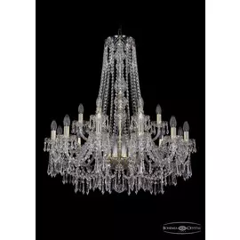 Подвесная хрустальная люстра 1403 Bohemia 1403/12+6/300/h-95 G