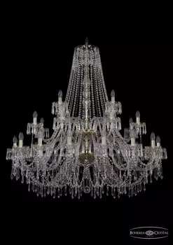 Подвесная хрустальная люстра 1403 Bohemia 1403/16+8+4/460/2d G