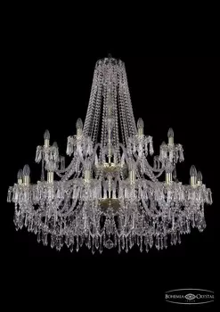 Подвесная хрустальная люстра 1403 Bohemia 1403/20+10/400/2d G