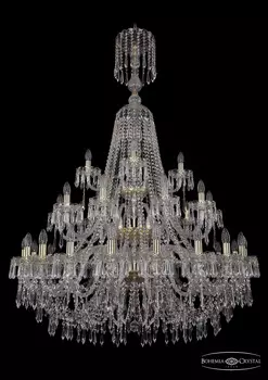 Подвесная хрустальная люстра 1403 Bohemia 1403/20+10+5/400/XL-160/3d G