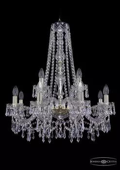 Подвесная хрустальная люстра 1403 Bohemia 1403/8+4/240/h-76 G