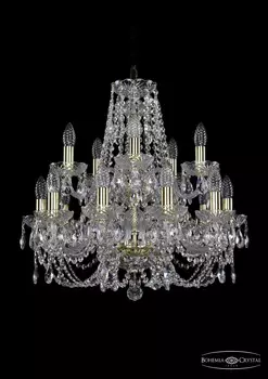 Подвесная хрустальная люстра 1406 Bohemia 1406/10+5/195/2d G