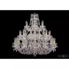 Люстра многоярусная 1406 1406/12+12+6/300/G Bohemi