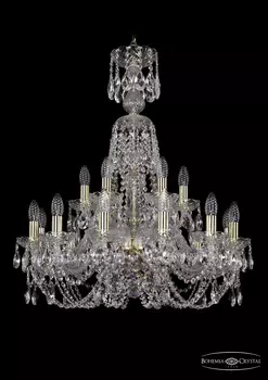 Подвесная хрустальная люстра 1406 Bohemia 1406/12+6/240/XL-78 G