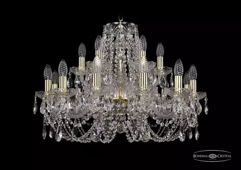 Подвесная хрустальная люстра 1406 Bohemia 1406/12+6/240 G