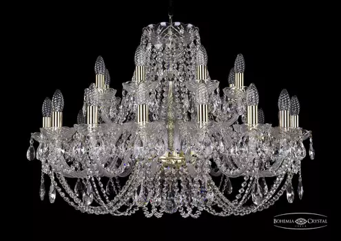 Подвесная хрустальная люстра 1406 Bohemia 1406/16+8/300 G