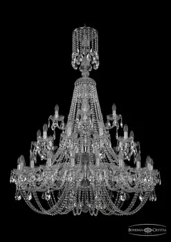 Подвесная хрустальная люстра 1406 Bohemia 1406/20+10+5/400/XL-157/3d N