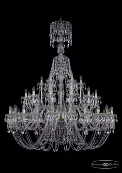 Подвесная хрустальная люстра 1406 Bohemia 1406/24+12+6/530/XL-160 G
