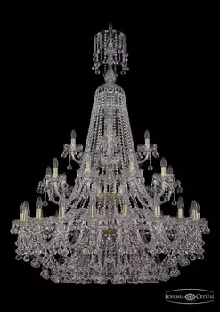 Подвесная хрустальная люстра 1409 Bohemia 1409/20+10+5/400/XL-159/3d G