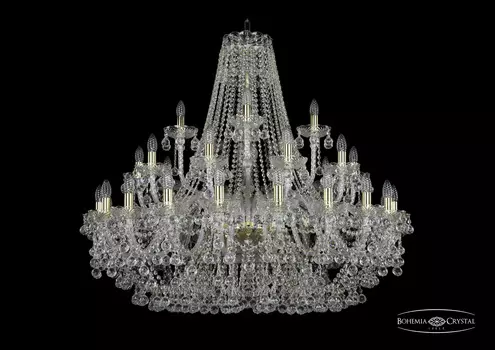 Подвесная хрустальная люстра 1409 Bohemia 1409/20+10+5/400 G