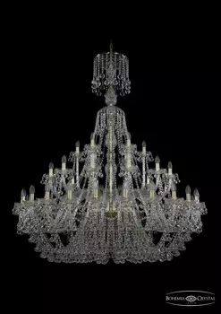 Подвесная хрустальная люстра 1409 Bohemia 1409/24+12+6/530/XL-169 G