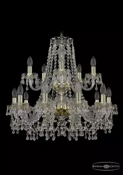 Подвесная хрустальная люстра 1410 Bohemia 1410/10+5/240/2d G V0300