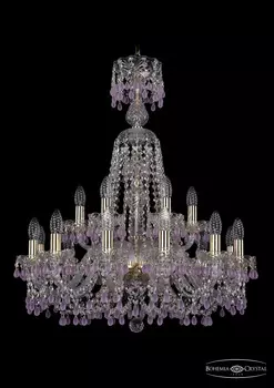 Подвесная хрустальная люстра 1410 Bohemia 1410/12+6/240/XL-80 G V7010