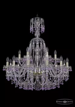 Подвесная хрустальная люстра 1410 Bohemia 1410/12+6/300/XL-95 G V7010