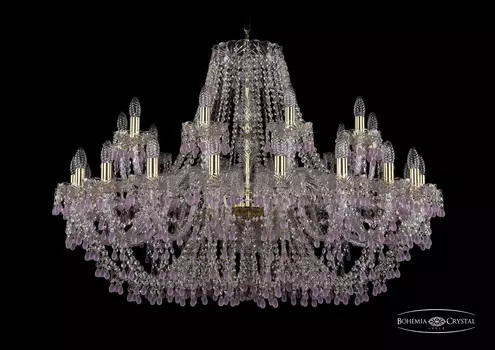 Подвесная хрустальная люстра 1410 Bohemia 1410/20+10/400 G V7010