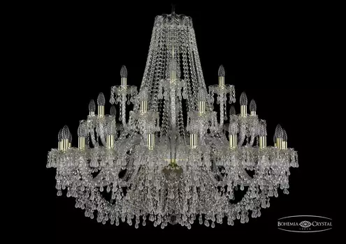 Подвесная хрустальная люстра 1410 Bohemia 1410/20+10+5/400 G V0300