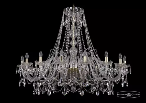Подвесная хрустальная люстра 1411 Bohemia 1411/16/460 G