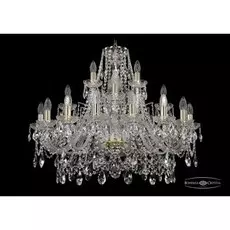 Люстра многоярусная 1411 1411/16+8+4/300/G Bohemi