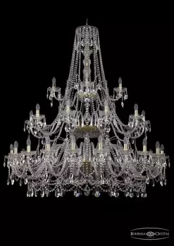 Подвесная хрустальная люстра 1411 Bohemia 1411/20+10+5/530/3d G