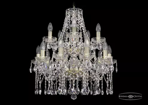 Подвесная хрустальная люстра 1413 Bohemia 1413/10+5/200/2d G