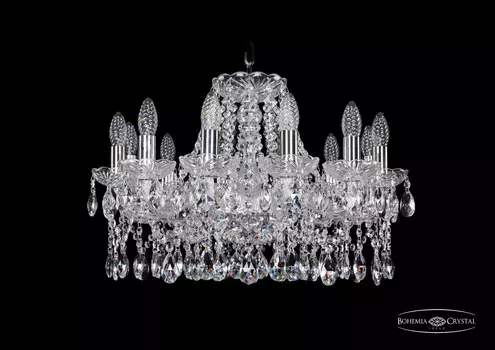 Подвесная хрустальная люстра 1413 Bohemia 1413/12/200 Ni