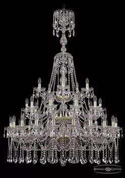 Подвесная хрустальная люстра 1413 Bohemia 1413/20+10+5/400/XL-158/3d G