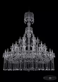 Подвесная хрустальная люстра 1413 Bohemia 1413/24+12+6/530/XL-176 Ni