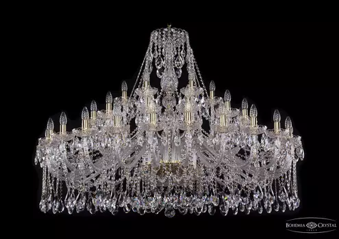 Подвесная хрустальная люстра 1413 Bohemia 1413/24+12+6/530 G