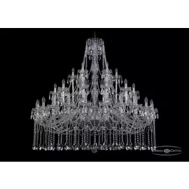 Подвесная хрустальная люстра 1413 Bohemia 1413/24+12+6/530 Ni