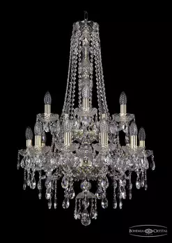 Подвесная хрустальная люстра 1415 Bohemia 1415/10+5/200/h-92/2d G